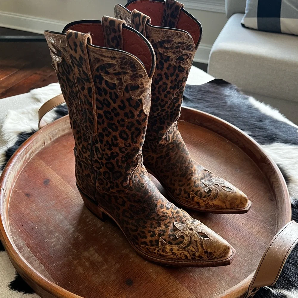 Lucchese leopard boots 1883 - Picture 10 of 12